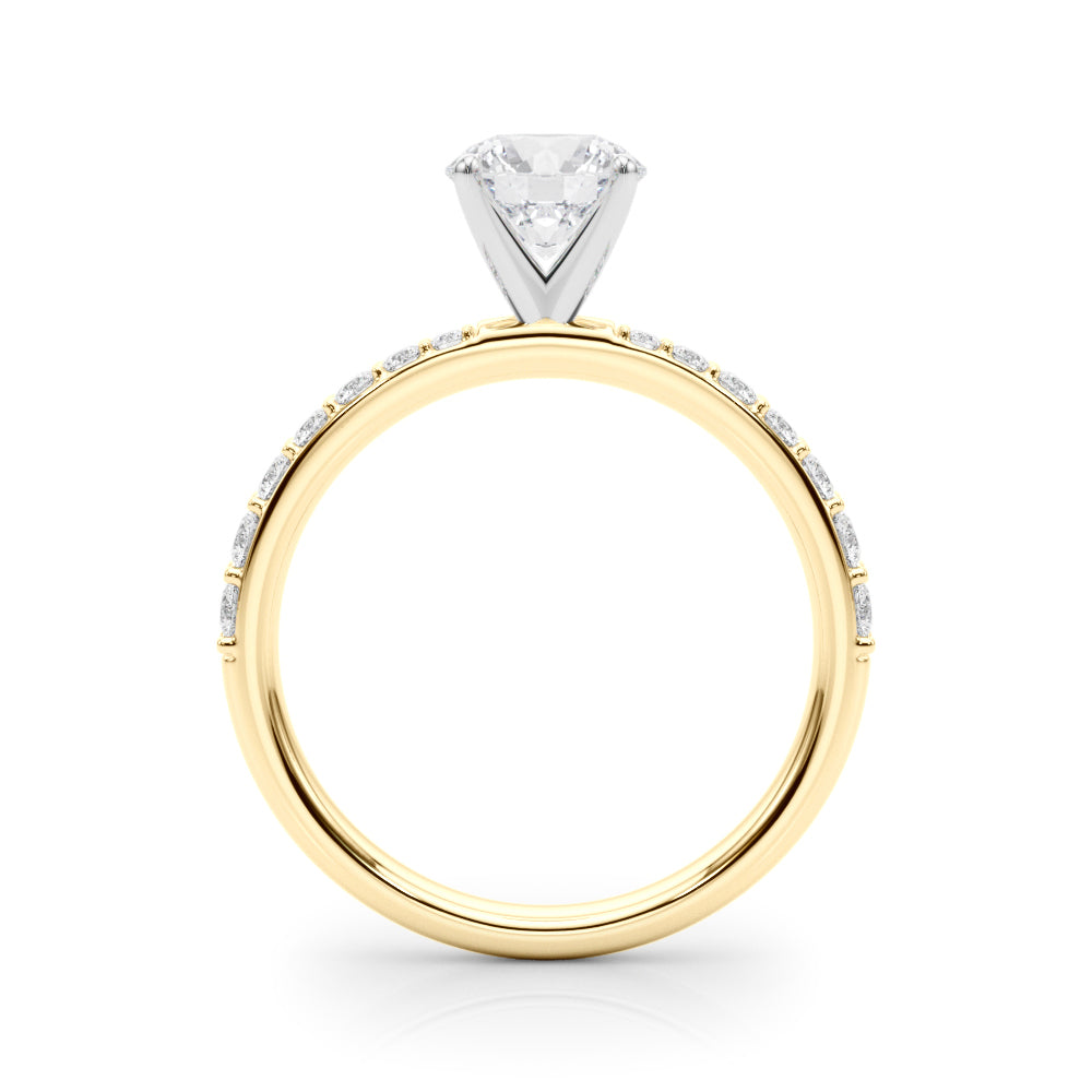 Engagement Ring Single Row - TN85362