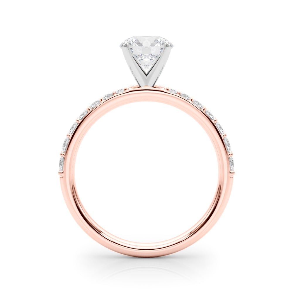 Engagement Ring Single Row - TN85362