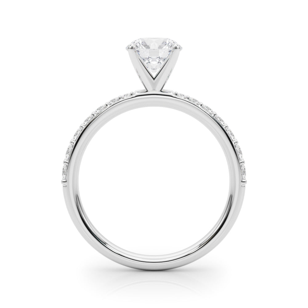 Engagement Ring Single Row - TN85362