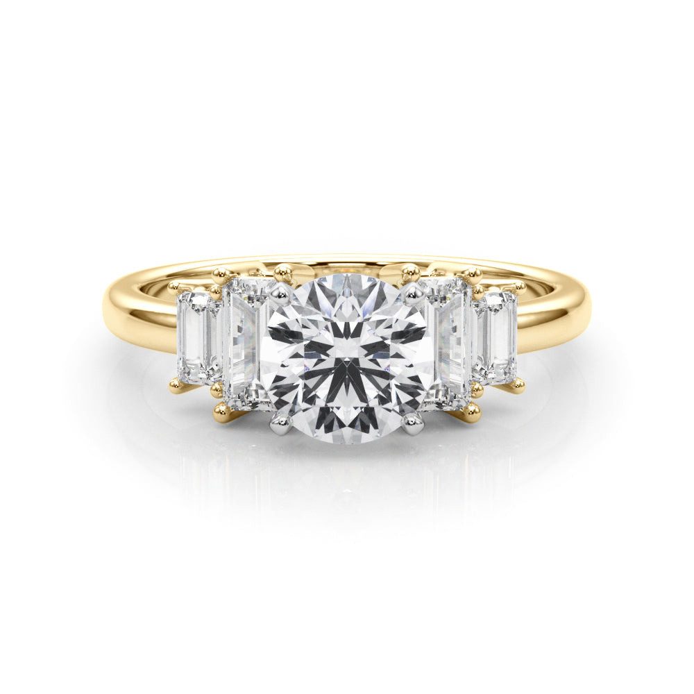 Mq Center & Sb Engagement Ring - TN85368