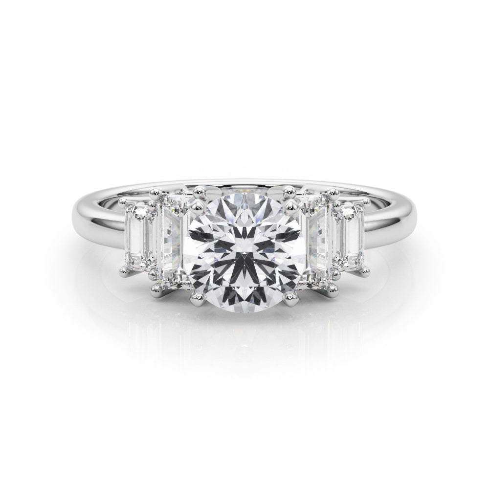 Mq Center & Sb Engagement Ring - TN85368