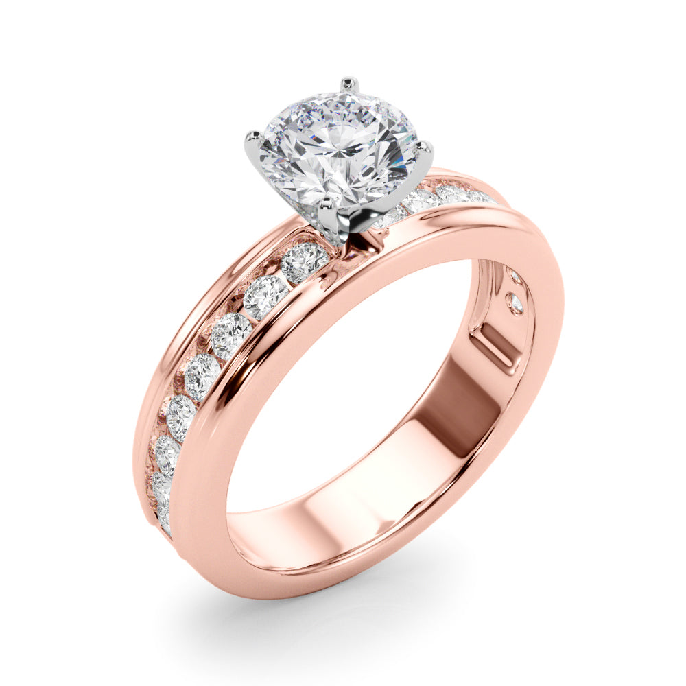 Channel Set Engagement Ring - TN85369