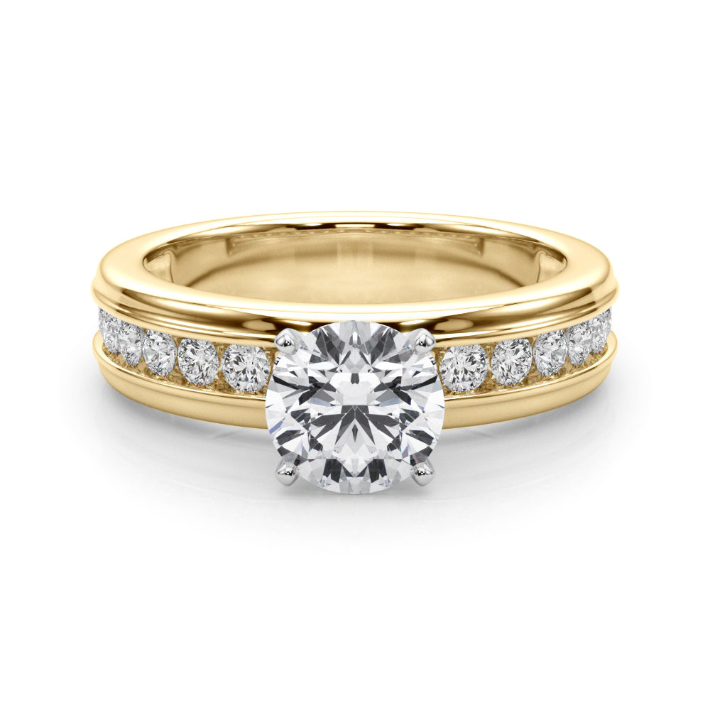 Channel Set Engagement Ring - TN85369