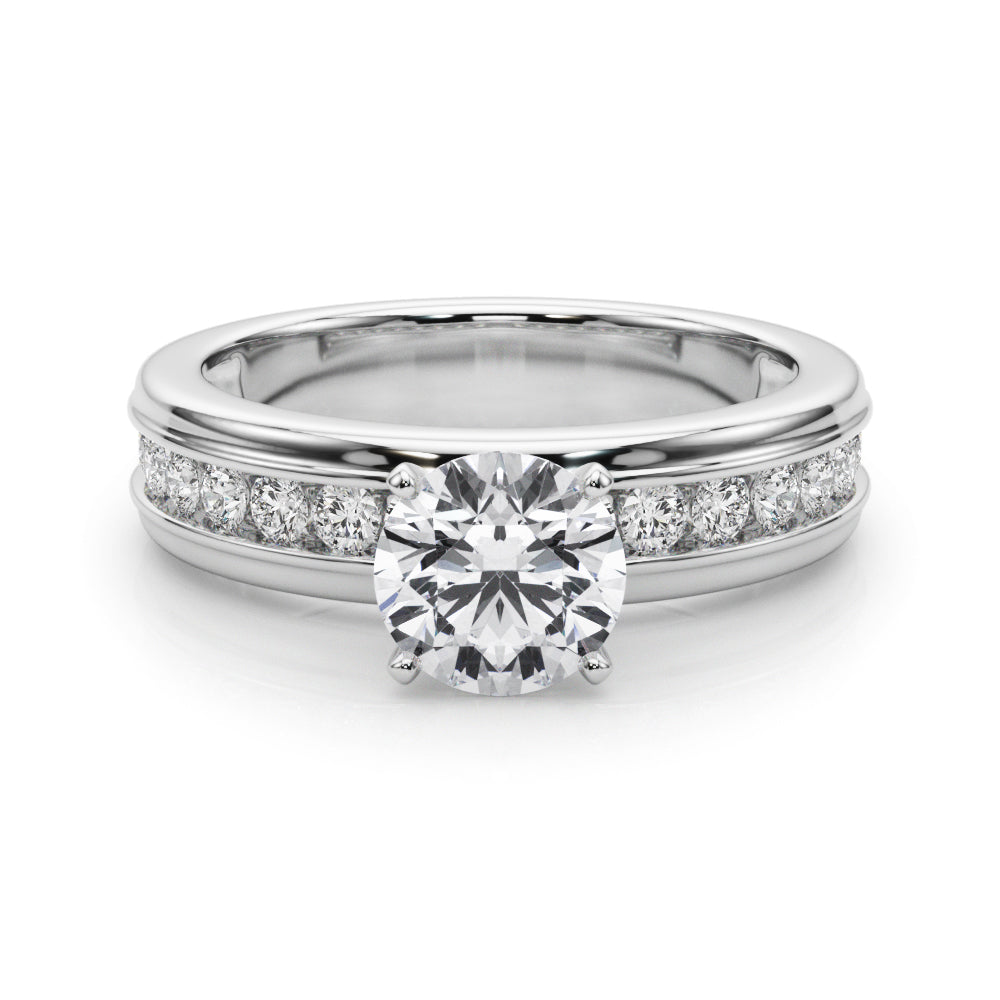 Channel Set Engagement Ring - TN85369