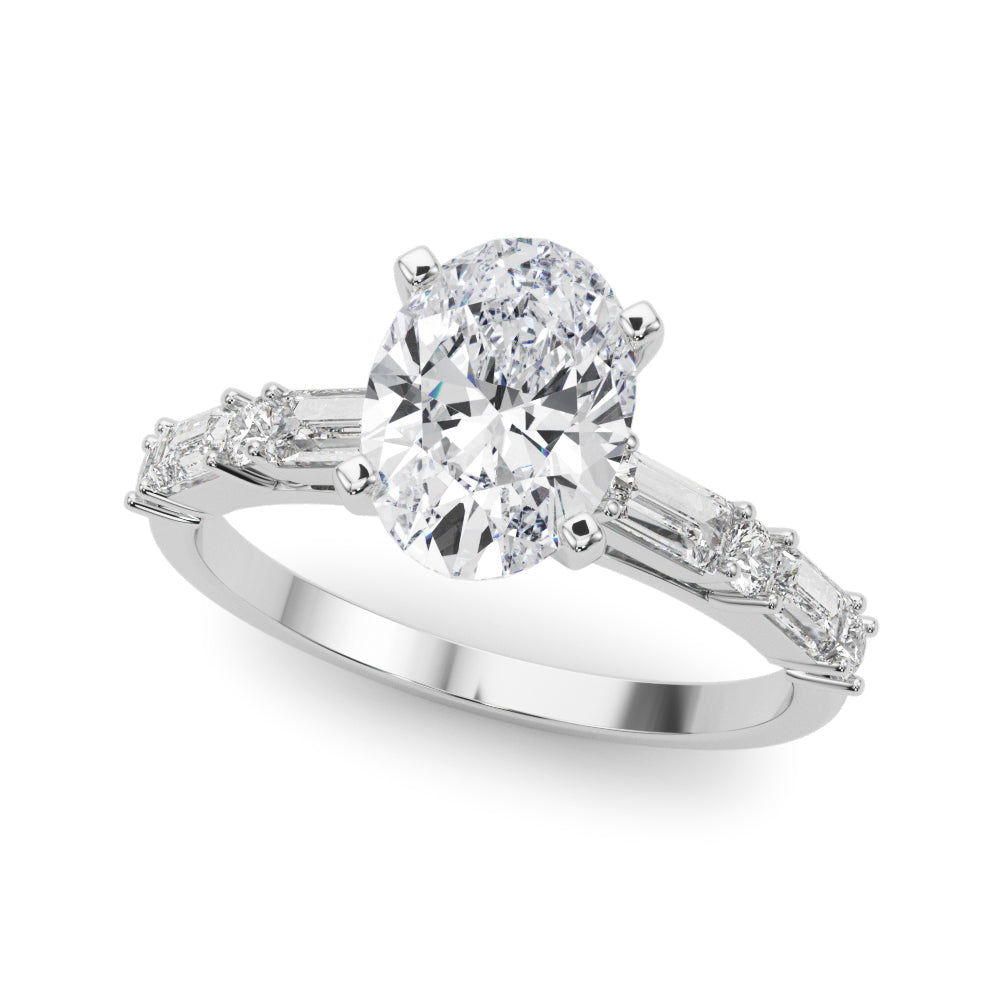 Rd & Sb Engagement Ring - TN85370