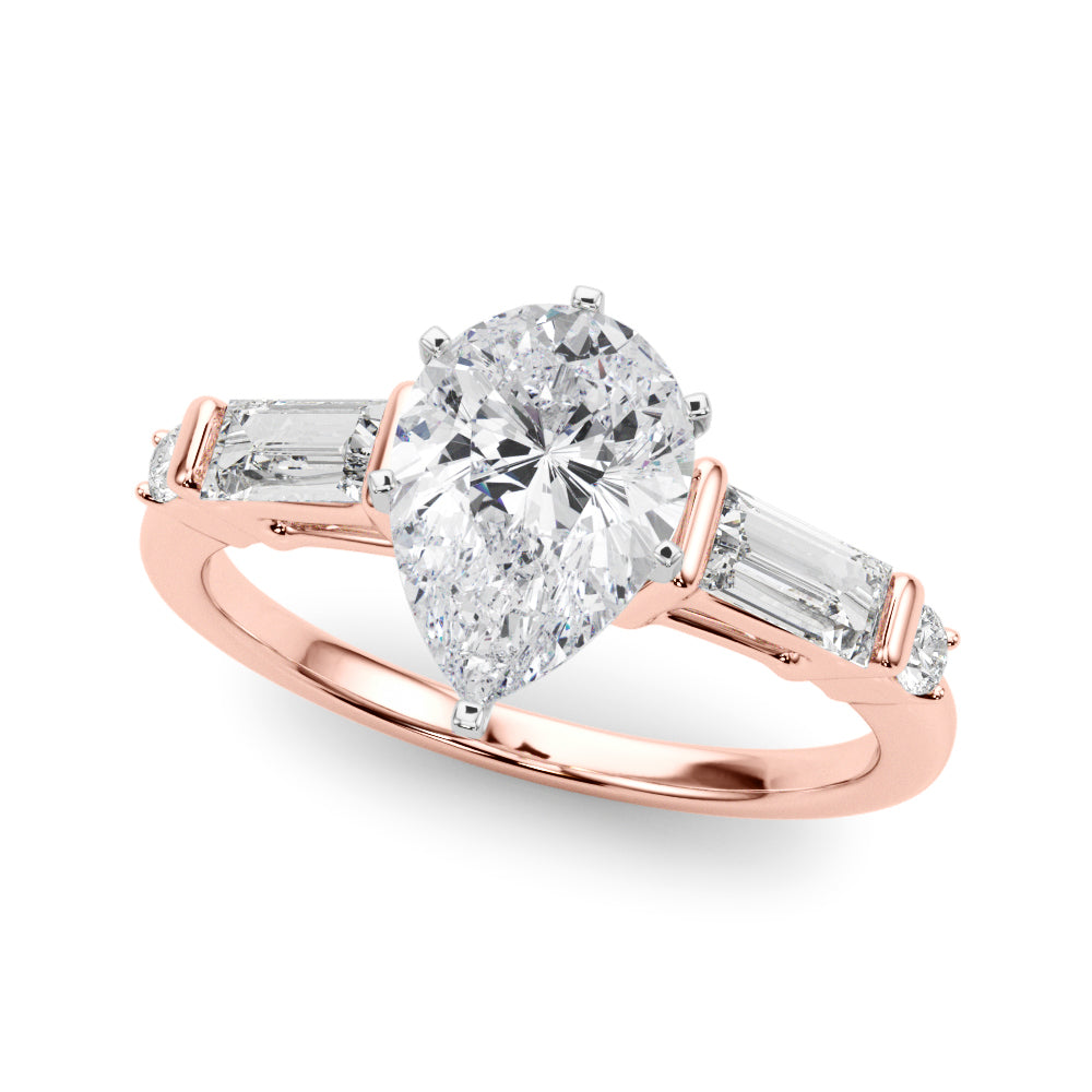 Rd & Sb Engagement Ring - TN85372