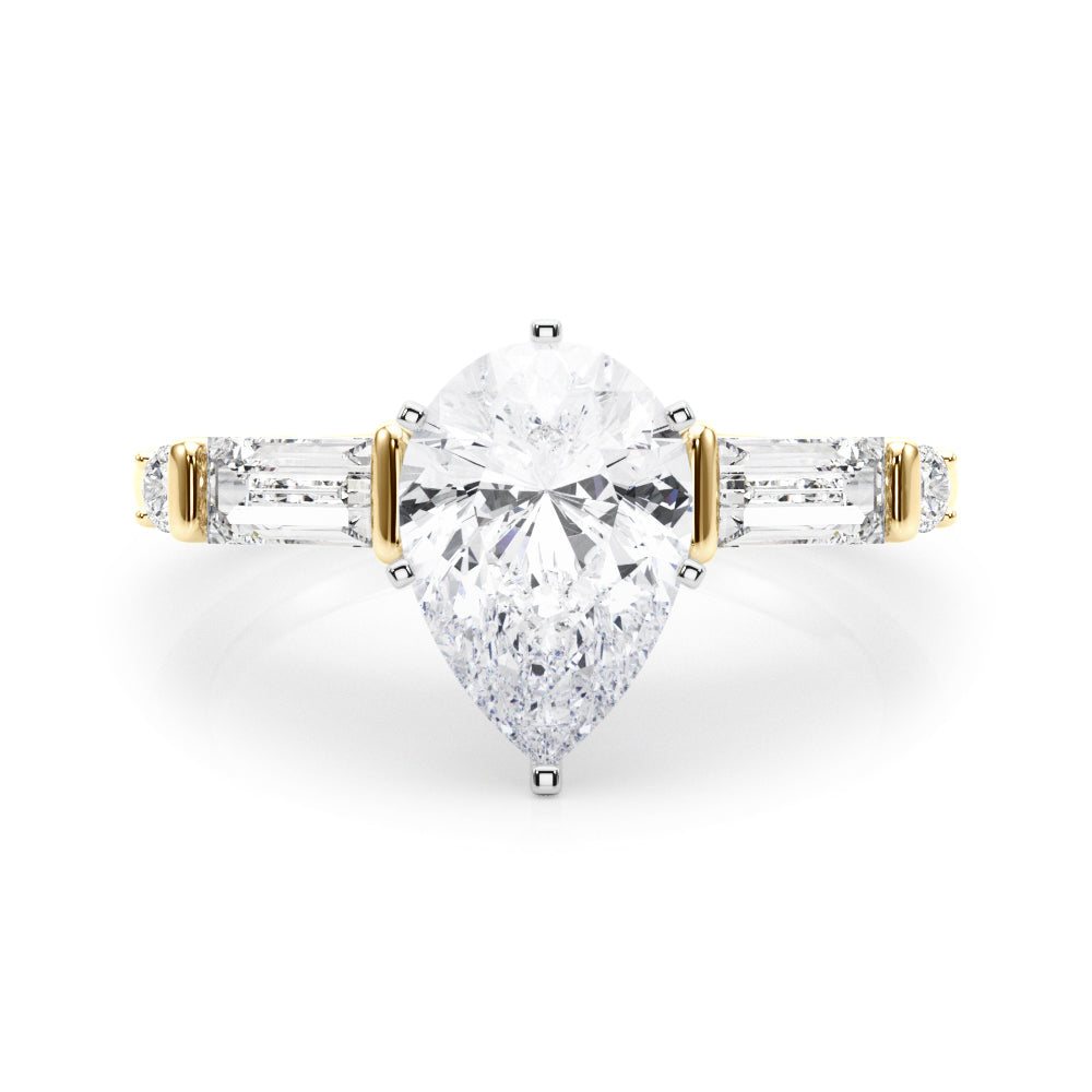 Rd & Sb Engagement Ring - TN85372