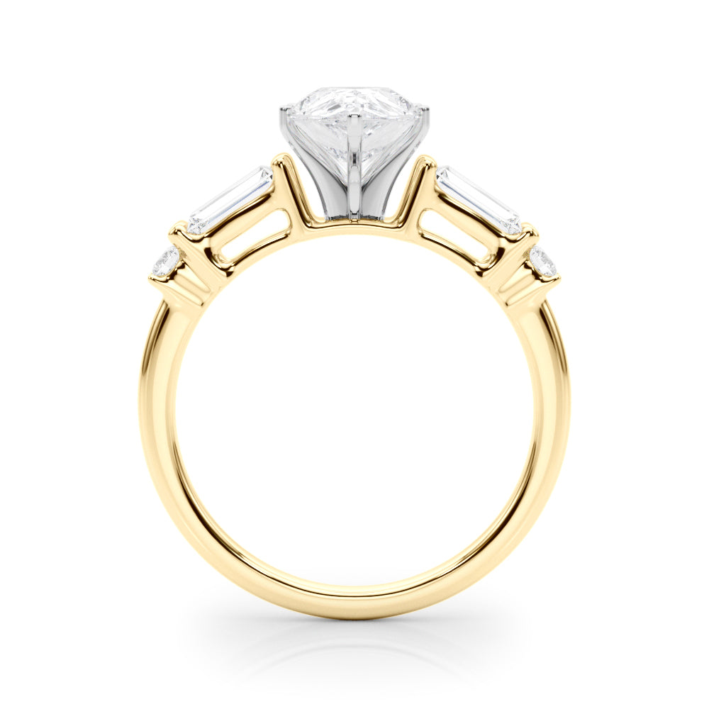 Rd & Sb Engagement Ring - TN85372