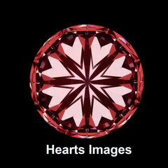 Super Ideal Hearts and Arrows Lab Diamond 2.5ct F VS1 Certified by both GIA and AGS